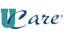 UCare logo with stylized text.